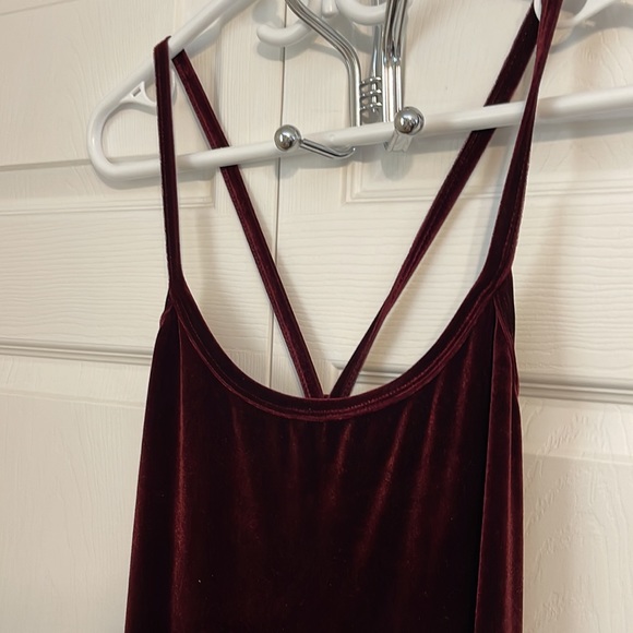 Vintage Velvet Maxi Slip Dress - Picture 2 of 2